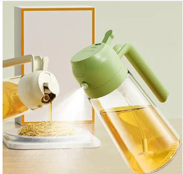 Vamor Oil Dispenser & Mist Spray Bottle – 500ml | 2-in-1 Cooking Oil S ...
